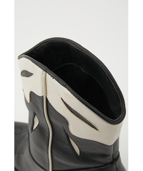 LAGUA GEM(ラグアジェム)の「WESTERN SHORT BOOTS(ブーツ・レディース・ブラック/ブラウン・SMALL/MEDIUM/LARGE)」の22枚目の写真
