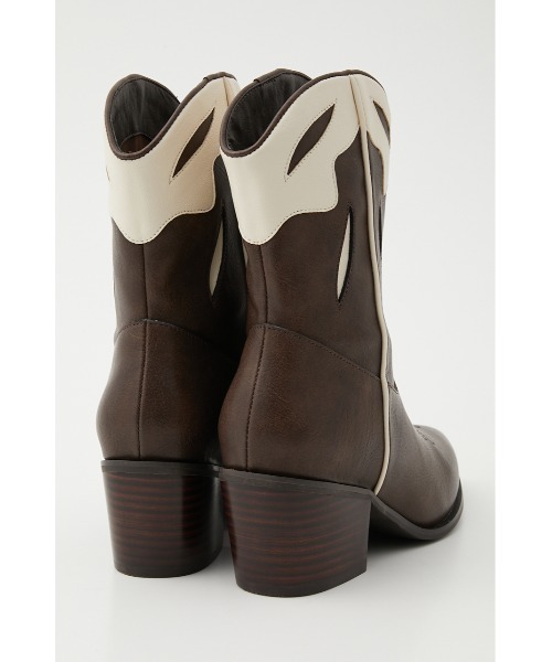 LAGUA GEM(ラグアジェム)の「WESTERN SHORT BOOTS(ブーツ・レディース・ブラック/ブラウン・SMALL/MEDIUM/LARGE)」の17枚目の写真