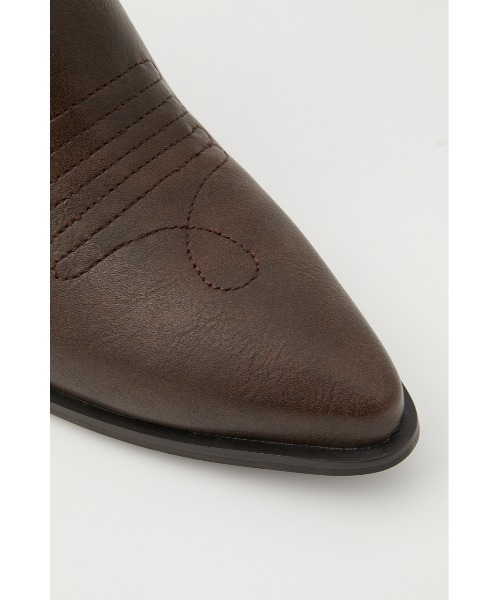 LAGUA GEM(ラグアジェム)の「WESTERN SHORT BOOTS(ブーツ・レディース・ブラック/ブラウン・SMALL/MEDIUM/LARGE)」の21枚目の写真