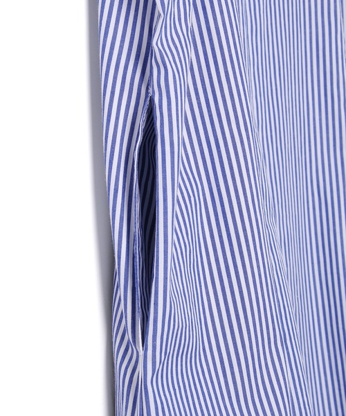 ADAM ET ROPE'(アダムエロペ)の「【一部直営店舗・WEB限定】ビスチェコンビシャツワンピース(シャツワンピース・レディース・ダークグリーン/ホワイト系その他/ブルー系その他4・FREE)」の17枚目の写真