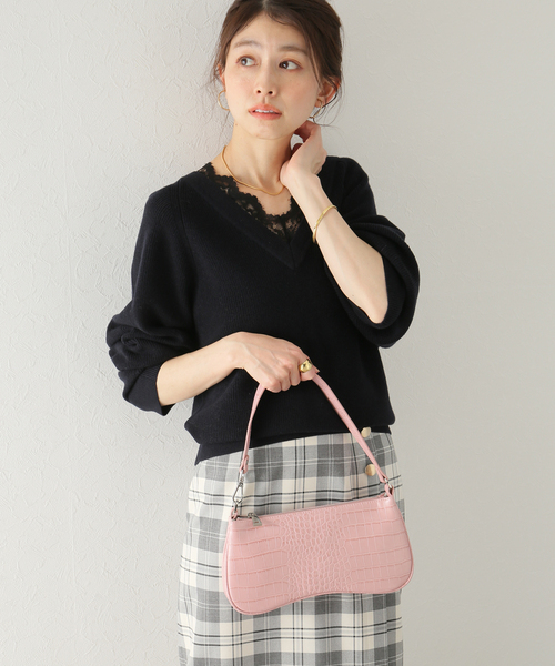La TOTALITE(ラトータリテ)の「【JW PEI/ジェイダブリュー ペイ】 Eva Shoulder Bag◆(ショルダーバッグ・レディース・ピンク/イエロー/グリーン系その他・FREE)」の9枚目の写真