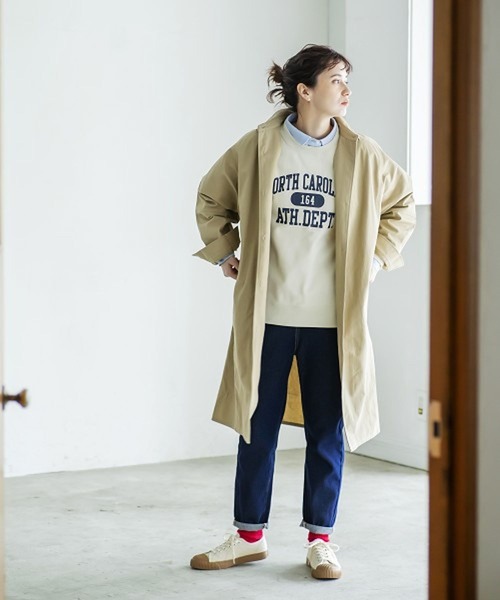 studio CLIP（スタディオクリップ）の「製品染めオックスシャツ（シャツ/ブラウス・レディース・その他1/ライトブルー/その他2・MEDIUM/LARGE）」の6枚目の写真