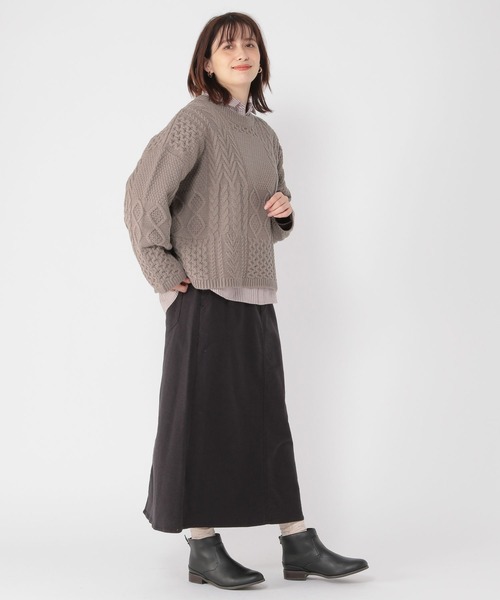 studio CLIP（スタディオクリップ）の「製品染めオックスシャツ（シャツ/ブラウス・レディース・その他1/ライトブルー/その他2・MEDIUM/LARGE）」の14枚目の写真