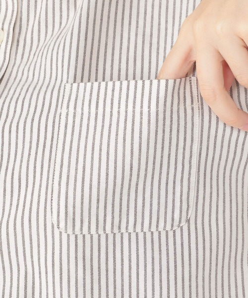 studio CLIP（スタディオクリップ）の「製品染めオックスシャツ（シャツ/ブラウス・レディース・その他1/ライトブルー/その他2・MEDIUM/LARGE）」の15枚目の写真