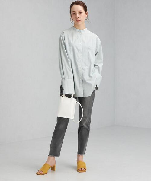 Healthy denim(ヘルシーデニム)の「<HEALTHY DENIM (ヘルシーデニム)> H.Salt デニム パンツ ミディアムグレー(デニムパンツ・レディース・グレー・XS/M/S)」の5枚目の写真