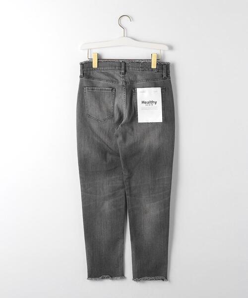 Healthy denim(ヘルシーデニム)の「<HEALTHY DENIM (ヘルシーデニム)> H.Salt デニム パンツ ミディアムグレー(デニムパンツ・レディース・グレー・XS/M/S)」の8枚目の写真