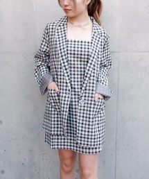 SPIRALGIRL | チェック柄キャミワンピース(ワンピース)
