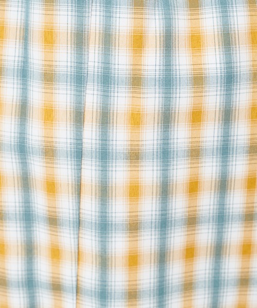 SPIRALGIRL（スパイラルガール）の「チェック柄キャミワンピース（ワンピース・レディース・ブラック系/イエロー系・FREE）」の10枚目の写真