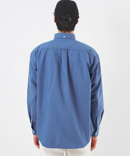 green label relaxing（グリーンレーベルリラクシング）の「FINE BASIC オックスストレッチ ビッグ ボタンダウン シャツ -ストレッチ- OVLG（シャツ/ブラウス・メンズ・コバルトブルー/ホワイト/その他1・XL/L/M/S/XXL）」の21枚目の写真