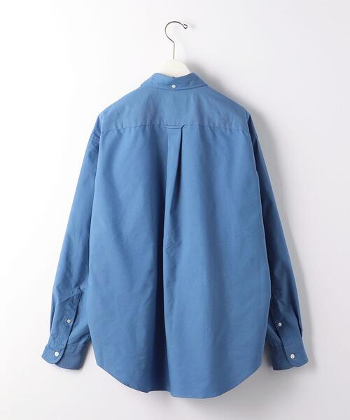 green label relaxing（グリーンレーベルリラクシング）の「FINE BASIC オックスストレッチ ビッグ ボタンダウン シャツ -ストレッチ- OVLG（シャツ/ブラウス・メンズ・コバルトブルー/ホワイト/その他1・XL/L/M/S/XXL）」の19枚目の写真