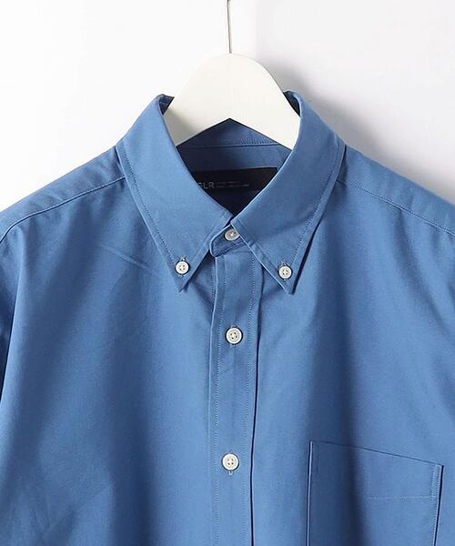 green label relaxing（グリーンレーベルリラクシング）の「FINE BASIC オックスストレッチ ビッグ ボタンダウン シャツ -ストレッチ- OVLG（シャツ/ブラウス・メンズ・コバルトブルー/ホワイト/その他1・XL/L/M/S/XXL）」の20枚目の写真