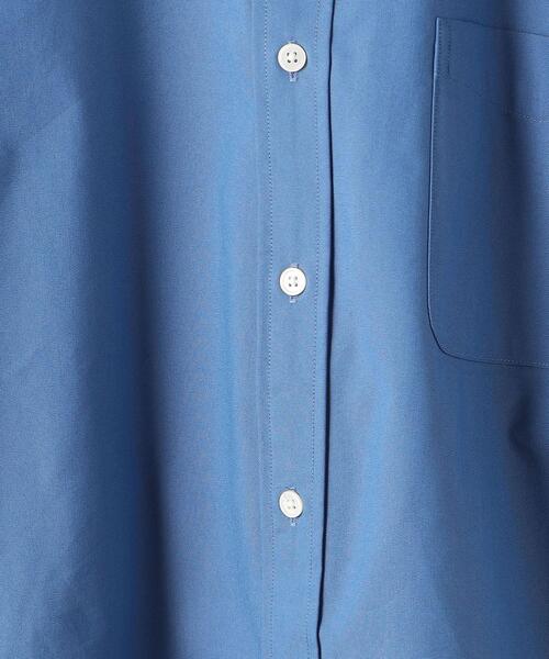 green label relaxing（グリーンレーベルリラクシング）の「FINE BASIC オックスストレッチ ビッグ ボタンダウン シャツ -ストレッチ- OVLG（シャツ/ブラウス・メンズ・コバルトブルー/ホワイト/その他1・XL/L/M/S/XXL）」の13枚目の写真