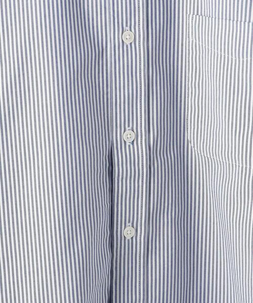 green label relaxing（グリーンレーベルリラクシング）の「FINE BASIC オックスストレッチ ビッグ ボタンダウン シャツ -ストレッチ- OVLG（シャツ/ブラウス・メンズ・コバルトブルー/ホワイト/その他1・XL/L/M/S/XXL）」の5枚目の写真