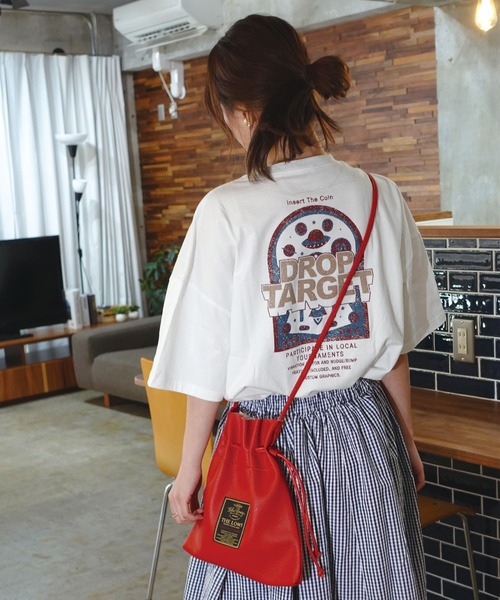 Spick and span イーグルプリント Tシャツ CORNERS tシャツ イーグルプリントTシャツ レディース メンズ