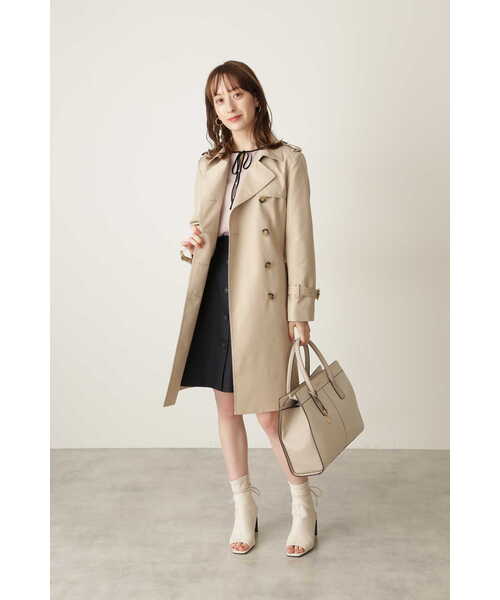 JILL STUART(ジルスチュアート)の「◆アウラトレンチコート ショート(トレンチコート・レディース・ベージュ・MEDIUM/SMALL)」の18枚目の写真