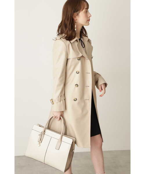 JILL STUART(ジルスチュアート)の「◆アウラトレンチコート ショート(トレンチコート・レディース・ベージュ・MEDIUM/SMALL)」の19枚目の写真