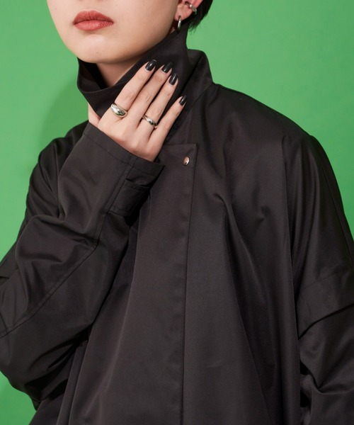 Aunt Marie's（アントマリーズ）の「2WAYケープラインコート / 袖取り外し可能（その他アウター・レディース・ブラック/ブルー/アイボリー・FREE）」の11枚目の写真