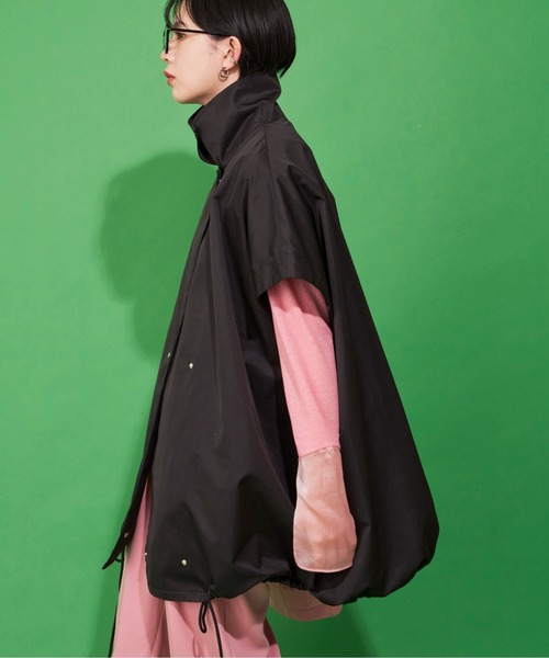 Aunt Marie's（アントマリーズ）の「2WAYケープラインコート / 袖取り外し可能（その他アウター・レディース・ブラック/ブルー/アイボリー・FREE）」の21枚目の写真