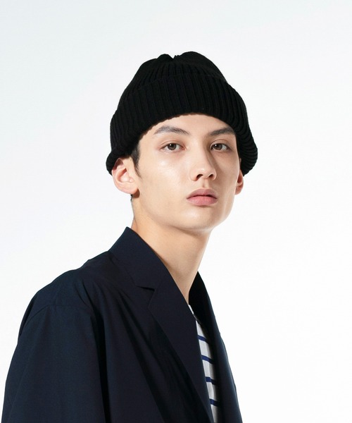 VICTIM(ヴィクティム)の「VICTIM ヴィクティム / ×CA4LA / BASIC KNIT CAP / VTM-22-A-002(ニットキャップ/ビーニー・メンズ・ブラック/ブラウン/オフホワイト/ターコイズブルー/グリーン・FREE)」の2枚目の写真