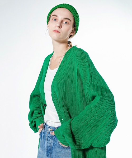 VICTIM(ヴィクティム)の「VICTIM ヴィクティム / ×CA4LA / BASIC KNIT CAP / VTM-22-A-002(ニットキャップ/ビーニー・メンズ・ブラック/ブラウン/オフホワイト/ターコイズブルー/グリーン・FREE)」の17枚目の写真