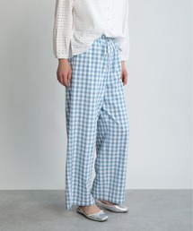 Aima+saie | サッカーギンガムチェックパンツ(その他パンツ)