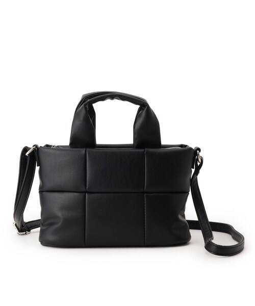 DRESKIP(ドレスキップ)の「◆キルティングショルダーバッグ(ショルダーバッグ・レディース・イエロー/アイボリー/ブラック・00)」の3枚目の写真