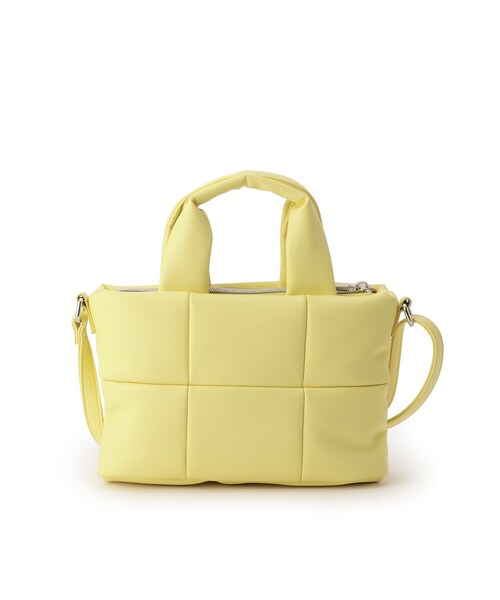 DRESKIP(ドレスキップ)の「◆キルティングショルダーバッグ(ショルダーバッグ・レディース・イエロー/アイボリー/ブラック・00)」の10枚目の写真