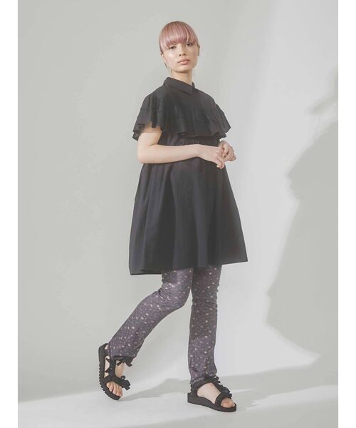 merry jenny（メリージェニー）の「Wフリルケープミニワンピース（ワンピース・レディース・オフホワイト/ブラック/ブルー・FREE）」の20枚目の写真