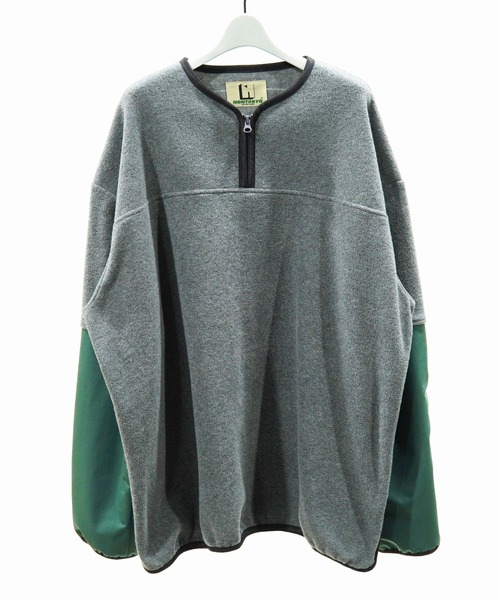 L.H.P(エルエイチピー)の「NON TOKYO/ノントーキョー/フリースプルオーバートップ(その他トップス・メンズ・ブルー/グレー/ブラック・2/1)」の2枚目の写真