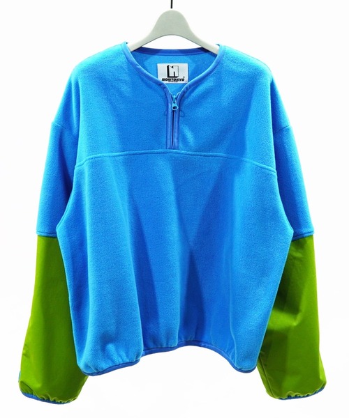 L.H.P(エルエイチピー)の「NON TOKYO/ノントーキョー/フリースプルオーバートップ(その他トップス・メンズ・ブルー/グレー/ブラック・2/1)」の3枚目の写真