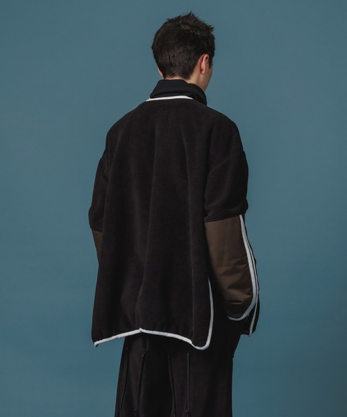 L.H.P(エルエイチピー)の「NON TOKYO/ノントーキョー/フリースプルオーバートップ(その他トップス・メンズ・ブルー/グレー/ブラック・2/1)」の9枚目の写真