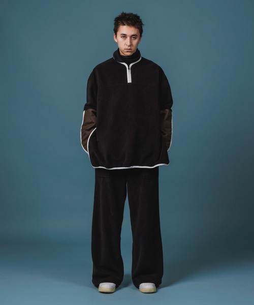 L.H.P(エルエイチピー)の「NON TOKYO/ノントーキョー/フリースプルオーバートップ(その他トップス・メンズ・ブルー/グレー/ブラック・2/1)」の14枚目の写真