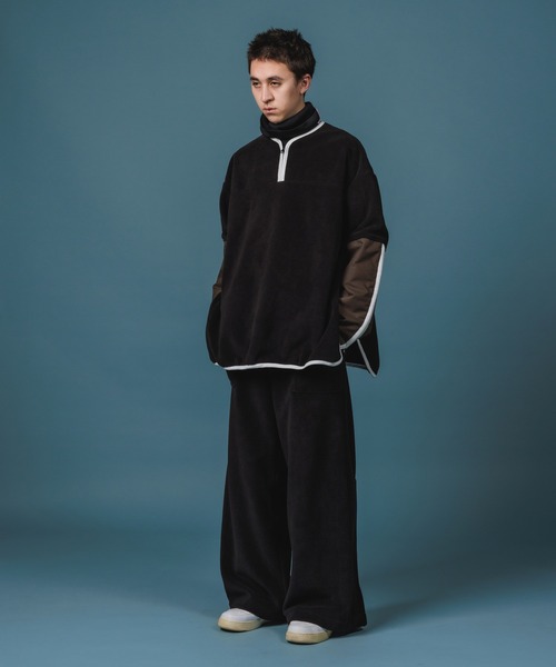 L.H.P(エルエイチピー)の「NON TOKYO/ノントーキョー/フリースプルオーバートップ(その他トップス・メンズ・ブルー/グレー/ブラック・2/1)」の15枚目の写真