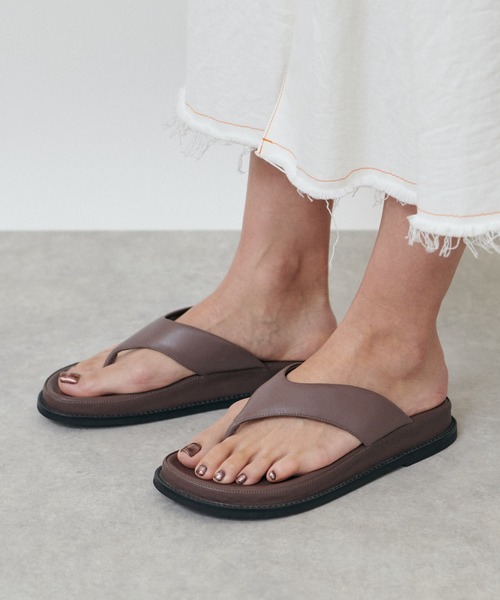 MOHI. SETA フラットサンダル THE CHIC（ザシック）の「【THE CHIC】MOHI．SETA