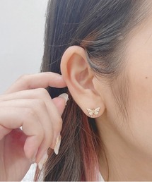 【apres jour×ARIAZ】バタフライミニピアス