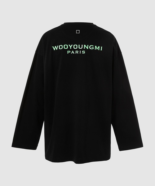 WOOYOUNGMI(ウーヨンミ)の「MENS T-SHIRT(Tシャツ/カットソー・メンズ・ブラック・52/50/48/54)」の2枚目の写真