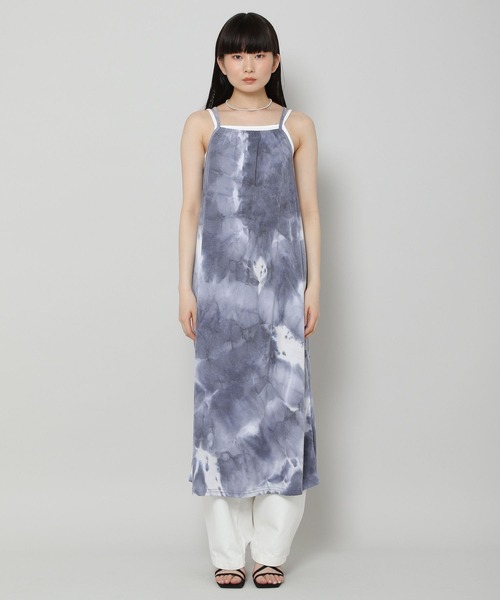 ALAND（エーランド）の「3.3Field Trip／TIE-DYEキャミワンピース　297707（ワンピース・レディース・ブルー/ブラウン系その他・FREE）」の6枚目の写真