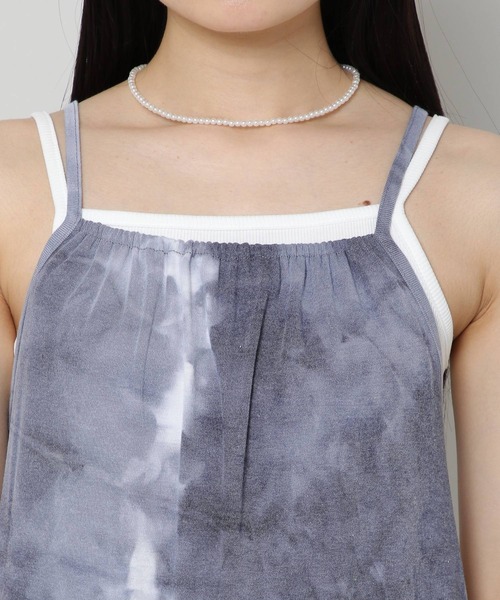 ALAND（エーランド）の「3.3Field Trip／TIE-DYEキャミワンピース　297707（ワンピース・レディース・ブルー/ブラウン系その他・FREE）」の16枚目の写真