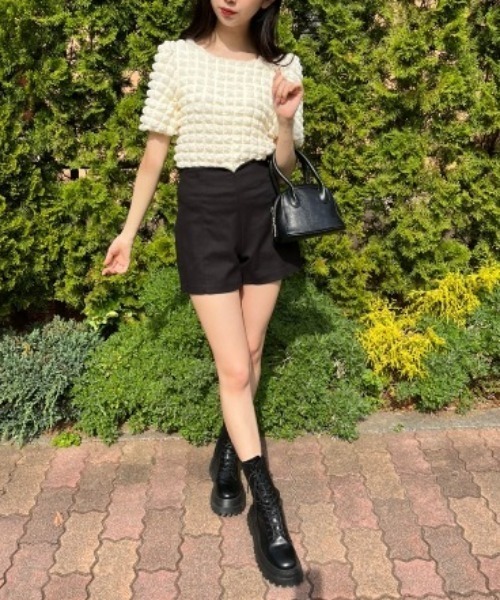 PHILLY（フィリー）の「ポップコーントップス（Tシャツ/カットソー・レディース・ホワイト/ブラック/サックスブルー/ピンク・FREE）」の19枚目の写真