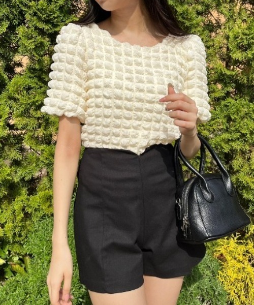 PHILLY（フィリー）の「ポップコーントップス（Tシャツ/カットソー・レディース・ホワイト/ブラック/サックスブルー/ピンク・FREE）」の21枚目の写真