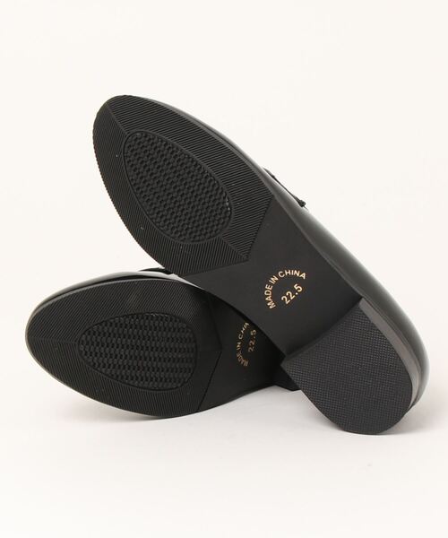 Balancoire(ブランコアール)の「【生活撥水】コインローファー(ローファー・レディース・ブラック/グレイッシュベージュ/ブラック系その他・24.5cm/24.0cm/23.5cm/22.5cm/23.0cm/25.0cm)」の4枚目の写真