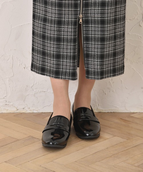 Balancoire(ブランコアール)の「【生活撥水】コインローファー(ローファー・レディース・ブラック/グレイッシュベージュ/ブラック系その他・24.5cm/24.0cm/23.5cm/22.5cm/23.0cm/25.0cm)」の8枚目の写真