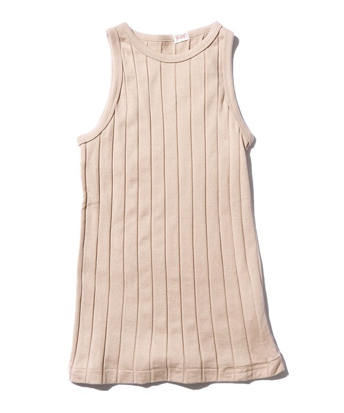 YOUNG&OLSEN The DRYGOODS STORE(ヤングアンドオルセン)の「YOUNG & OLSEN/ヤングアンドオルセン BROAD RIB A-TANK タンクトップ(タンクトップ・レディース・ホワイト/ホワイト×ブルー/ブラック/ベージュ/ネイビー系・1/2)」の20枚目の写真