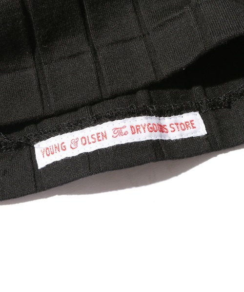 YOUNG&OLSEN The DRYGOODS STORE(ヤングアンドオルセン)の「YOUNG & OLSEN/ヤングアンドオルセン BROAD RIB A-TANK タンクトップ(タンクトップ・レディース・ホワイト/ホワイト×ブルー/ブラック/ベージュ/ネイビー系・1/2)」の12枚目の写真