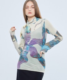 【Cycle By Myob】Kristina Tuzovaドローイングスキンシアートップス CYCLESS22-15-TP