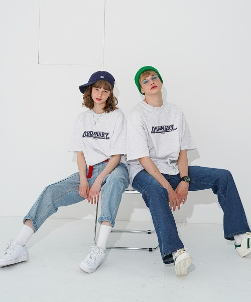WV PROJECT(ダブリューブイプロジェクト)の「WV Project(ダブリューブイプロジェクト)/Ordinary Short-sleeve(Tシャツ/カットソー・レディース・ホワイト/ネイビー/イエロー・M/L)」の2枚目の写真