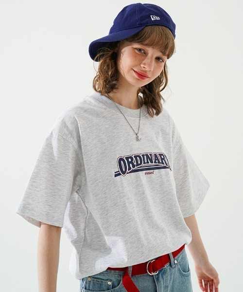 WV PROJECT(ダブリューブイプロジェクト)の「WV Project(ダブリューブイプロジェクト)/Ordinary Short-sleeve(Tシャツ/カットソー・レディース・ホワイト/ネイビー/イエロー・M/L)」の6枚目の写真