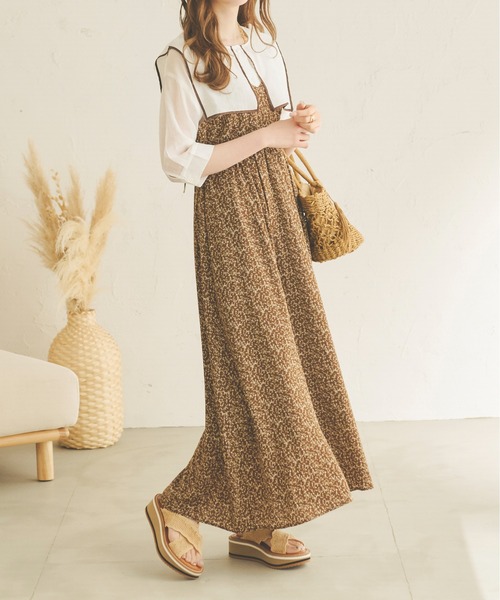 Ambre Neige(アンブルネージュ)の「パイピングビッグカラーシアーブラウス/【WEB/EC限定商品】(シャツ/ブラウス・レディース・ベージュ/オフホワイト/ピンク・FREE)」の10枚目の写真
