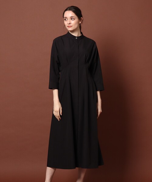 ドレステリア　コットンシャツワンピース　36 DRESSTERIOR(ドレステリア) / シャツワンピース/36/コットン/NVY