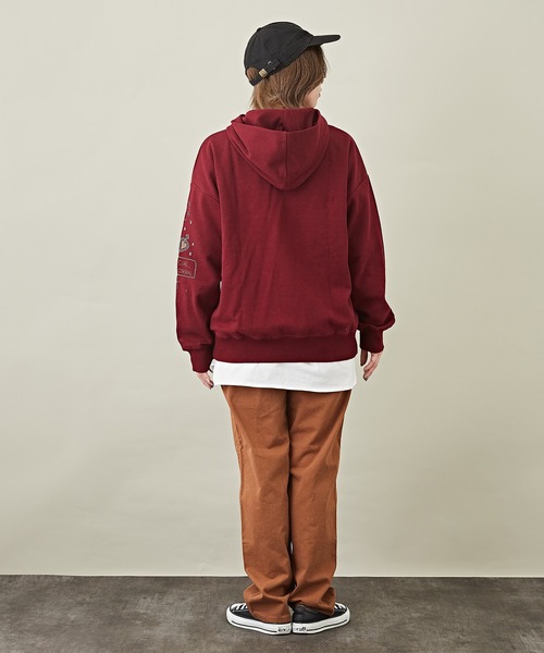 CUBE SUGAR（キューブシュガー）の「無地ツイルベイカーパンツ（チノパンツ・レディース・ベージュ/ブラウン/カーキ・S/M）」の22枚目の写真